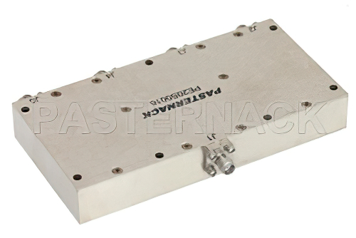 4 Way Broadband Combiner from 2 GHz to 6 GHz SMA
