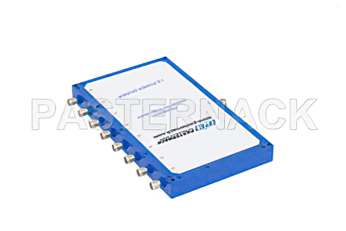 8 Way SMA Power Divider From 800 MHz to 2.5 GHz Rated at 30 Watts