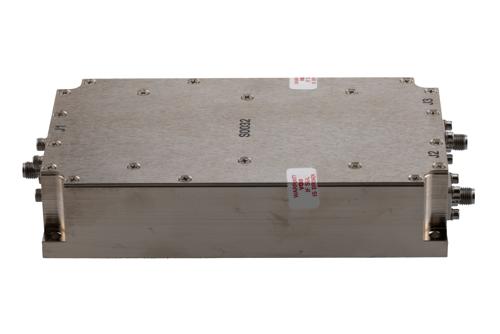 2 Way Broadband Combiner from 700 MHz to 6 GHz SMA Female Input and Output rated 125 Watts