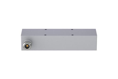 2 Way Broadband Combiner N Female Input and Output from 600 MHz to 6 GHz rated 400 Watts