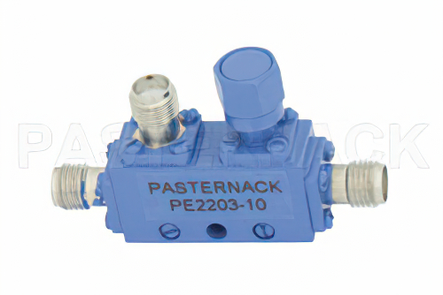 Directional 10 dB SMA Coupler From 2.6 GHz to 5.2 GHz Rated to 50 Watts