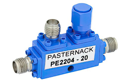 Directional 20 dB SMA Coupler From 4 GHz to 8 GHz Rated to 50 Watts