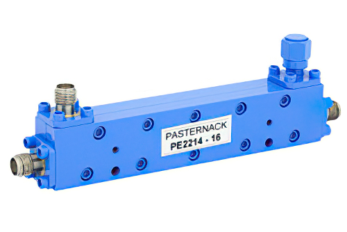 Directional 16 dB SMA Coupler From 1 GHz to 18 GHz Rated to 25 Watts