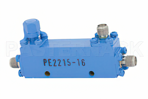 Directional 16 dB SMA Coupler From 2 GHz to 18 GHz Rated to 25 Watts