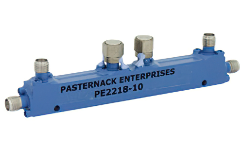 Dual Directional 10 dB SMA Coupler From 1 GHz to 2 GHz Rated to 10 Watts