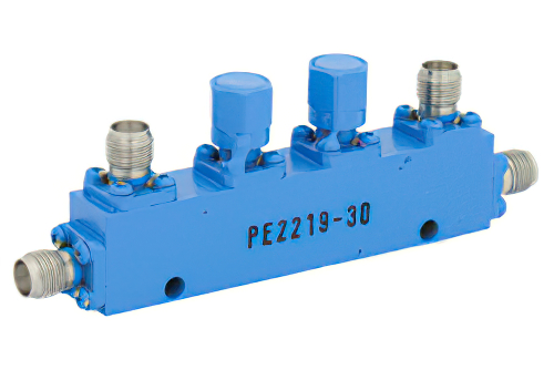 Dual Directional 30 dB SMA Coupler From 2 GHz To 4 GHz Rated To 10 Watts