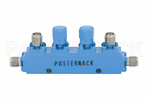 Dual Directional 10 dB SMA Coupler From 7 GHz To 12.4 GHz Rated To 10 Watts