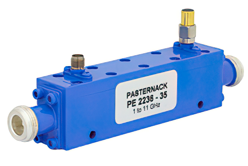 Directional 35 dB N Coupler From 1 GHz to 11 GHz Rated to 600 Watts