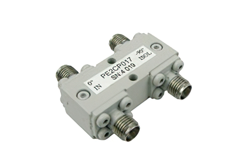 90 Degree SMA Hybrid Coupler from 2 GHz to 4 GHz Rated to 50 Watts