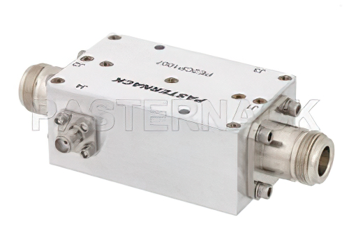 Precision Dual Directional 50 dB N Coupler To 1,000 MHz Rated to 500 Watts