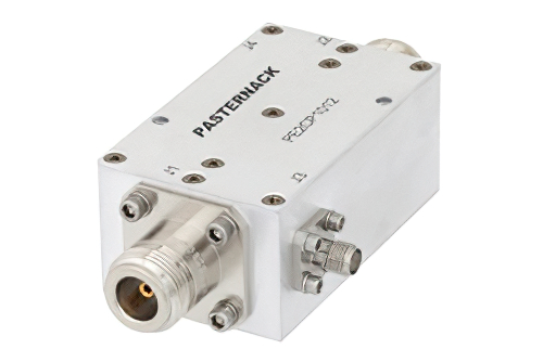 Dual Directional 40 dB N Coupler From 500 MHz to 2.5 GHz Rated To 500 Watts