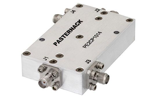 Dual Directional 40 dB SMA Coupler From 800 MHz to 2.5 GHz Rated To 200 Watts