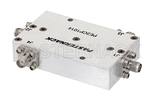 Dual Directional 40 dB SMA Coupler From 800 MHz to 2.5 GHz Rated To 200 Watts