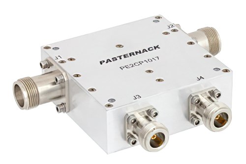 Dual Directional 40 dB SC Coupler From 800 MHz to 4.2 GHz Rated To 600 Watts
