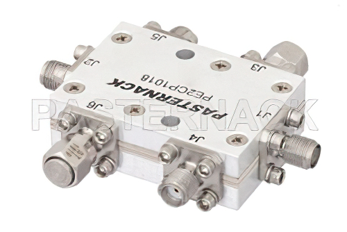 Dual Directional 20 dB SMA Coupler From 2 GHz to 6 GHz Rated To 100 Watts