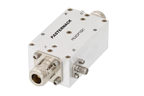 Dual Directional 50 dB N Coupler From 80 MHz to 1,000 MHz Rated To 200 Watts