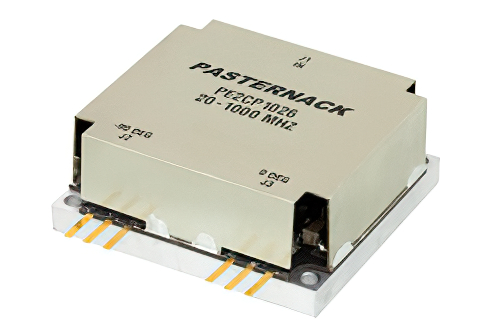 90 Degree Drop-In Hybrid Coupler From 20 MHz to 1,000 MHz Rated to 50 Watts