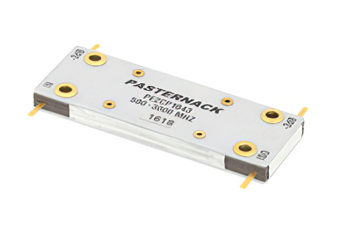 90 Degree Drop-In Hybrid Coupler From 500 MHz to 3 GHz Rated to 125 Watts