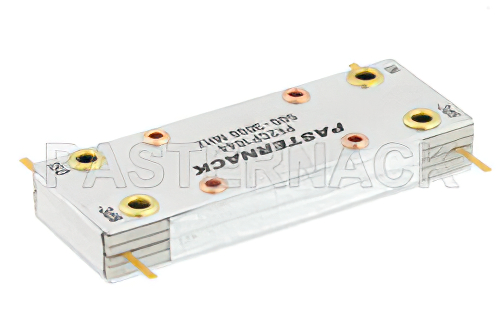 90 Degree Drop-In Hybrid Coupler From 500 MHz to 3 GHz Rated to 200 Watts
