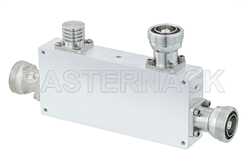 Low PIM Directional 20 dB 7/16 DIN Coupler To 2.7 GHz Rated to 200 Watts