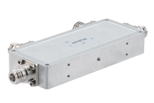 Low PIM Directional 30 dB N Coupler From 380 MHz to 4 GHz Rated to 200 Watts