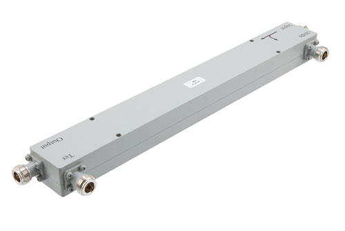 Directional 20 dB N Coupler from 100 MHz to 400 MHz Rated to 500 Watts