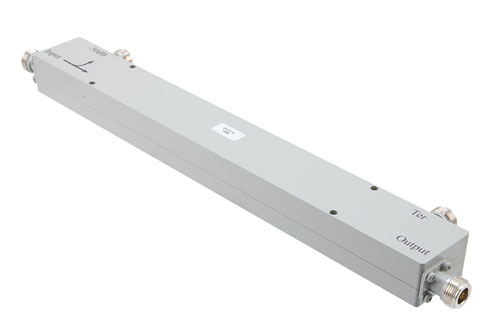 Directional 30 dB N Coupler from 100 MHz to 800 MHz Rated to 500 Watts