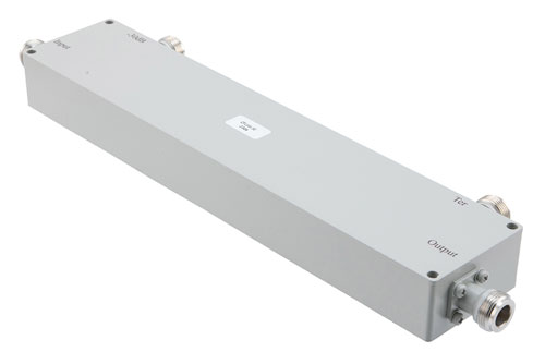 Directional 30 dB N Coupler from 500 MHz to 1000 MHz Rated to 500 Watts