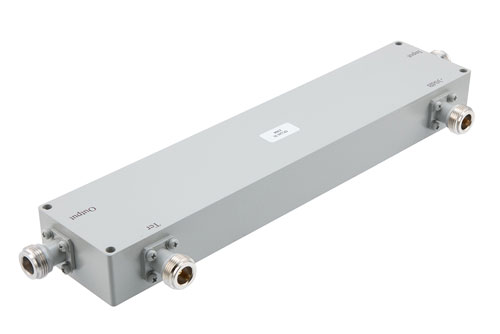 Directional 30 dB N Coupler from 500 MHz to 1000 MHz Rated to 500 Watts