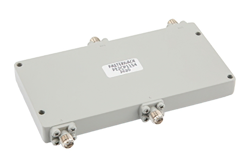 180 Degree SMA Hybrid Coupler from 1.4 GHz to 6 GHz Rated to 30 Watts