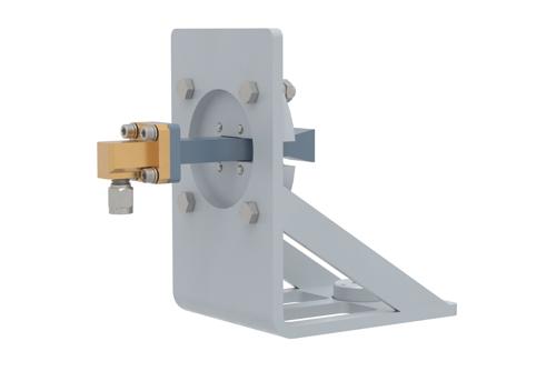 WR-28 Standard Gain Horn with 10 dBi gain, 2.92mm Male connector, with Pre-Installed L Mount