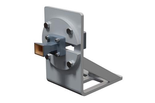 WR-34 Standard Gain Horn Antenna Operating From 22 GHz to 33 GHz, 10 dBi Nominal Gain, UG-1530/U Flange with L Mount