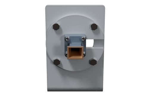 WR-34 Standard Gain Horn Antenna Operating from 22 GHz to 33 GHz, 2.92mm Female Connector, 10 dBi Gain, UG-1530/U Flange with L Mount