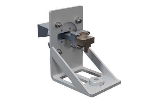 WR-34 Standard Gain Horn Antenna Operating from 22 GHz to 33 GHz, 2.92mm Female Connector, 15 dBi Gain, UG-1530/U Flange with L Mount