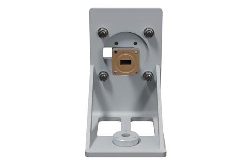 WR-34 Standard Gain Horn Antenna Operating From 22 GHz to 33 GHz, 15 dBi Nominal Gain, UG-1530/U Flange with L Mount