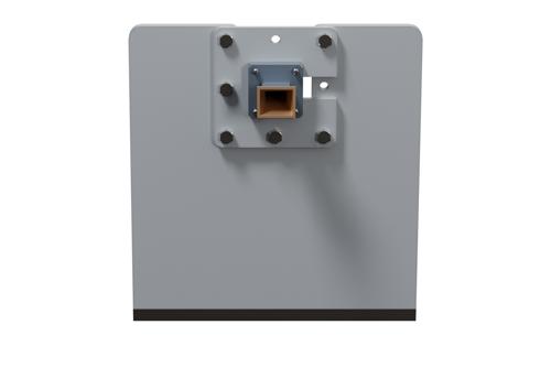 WR-51 Standard Gain Horn Antenna Operating from 15 GHz to 22 GHz, End Launch SMA Female Connector, 10 dBi Nominal Gain, with L Mount