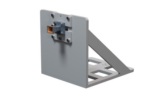 WR-51 Standard Gain Horn Antenna Operating from 15 GHz to 22 GHz, SMA Female Connector, 10 dBi Nominal Gain, with L Mount
