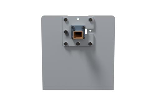 WR-51 Standard Gain Horn Antenna Operating from 15 GHz to 22 GHz, SMA Female Connector, 10 dBi Nominal Gain, with L Mount