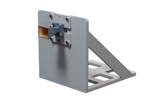 WR-51 Standard Gain Horn Antenna Operating From 15 GHz to 22 GHz, 15 dBi Nominal Gain, with L Mount