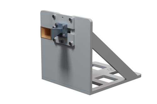 WR-51 Standard Gain Horn Antenna Operating from 15 GHz to 22 GHz, SMA Female Connector, 15 dBi Nominal Gain, with L Mount