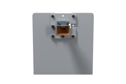WR-51 Standard Gain Horn Antenna Operating From 15 GHz to 22 GHz, 15 dBi Nominal Gain, with L Mount