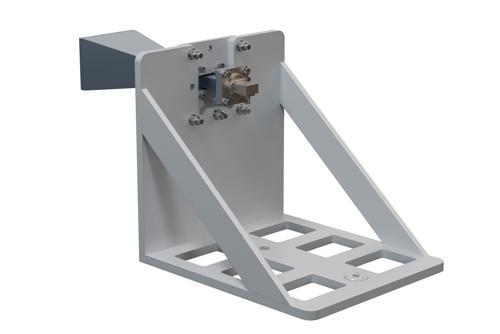 WR-51 Standard Gain Horn Antenna Operating from 15 GHz to 22 GHz, SMA Female Connector, 20 dBi Nominal Gain, with L Mount
