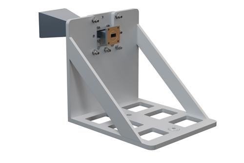 WR-51 Standard Gain Horn Antenna Operating From 15 GHz to 22 GHz, 20 dBi Nominal Gain, with L Mount