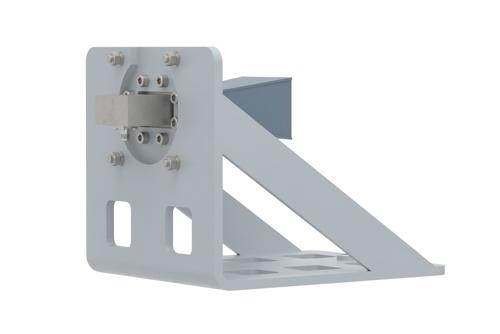 WR-137 Standard Gain Horn with 10 dBi gain, SMA Female Connector, with Pre-Installed L Mount