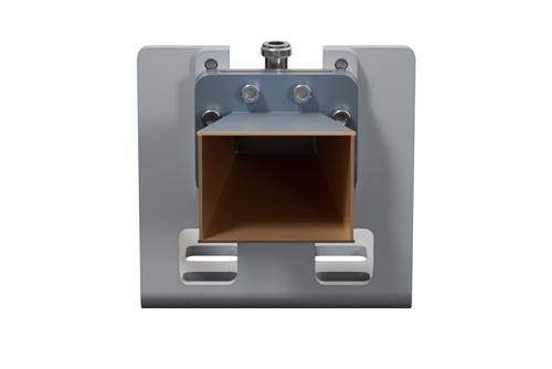 WR-159 Standard Gain Horn Antenna Operating from 4.9 GHz to 7.05 GHz, N Female Connector, 10 dBi Nominal Gain, with L Mount