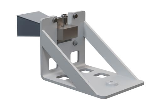 WR-159 Standard Gain Horn Antenna Operating from 4.9 GHz to 7.05 GHz, N Female Connector, 10 dBi Nominal Gain, with L Mount