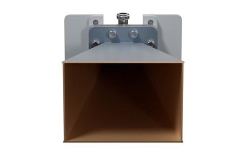 WR-159 Standard Gain Horn Antenna Operating from 4.9 GHz to 7.05 GHz, N Female Connector, 15 dBi Nominal Gain, with L Mount