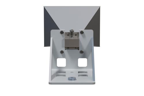 WR-159 Standard Gain Horn Antenna Operating from 4.9 GHz to 7.05 GHz, N Female Connector, 20 dBi Nominal Gain, with L Mount