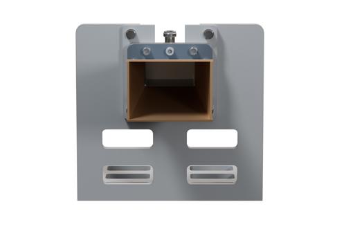 WR-229 Standard Gain Horn Antenna Operating from 3.3 GHz to 4.9 GHz, N Female Connector, 10 dBi Nominal Gain, with L Mount