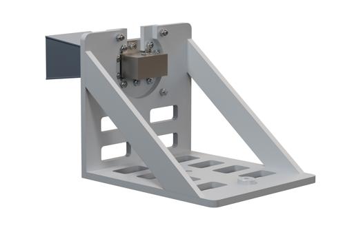 WR-229 Standard Gain Horn Antenna Operating from 3.3 GHz to 4.9 GHz, SMA Female Connector, 10 dBi Nominal Gain, with L Mount
